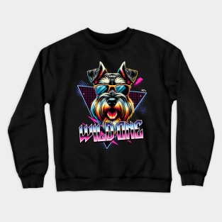 Wild One Schnauzer Crewneck Sweatshirt